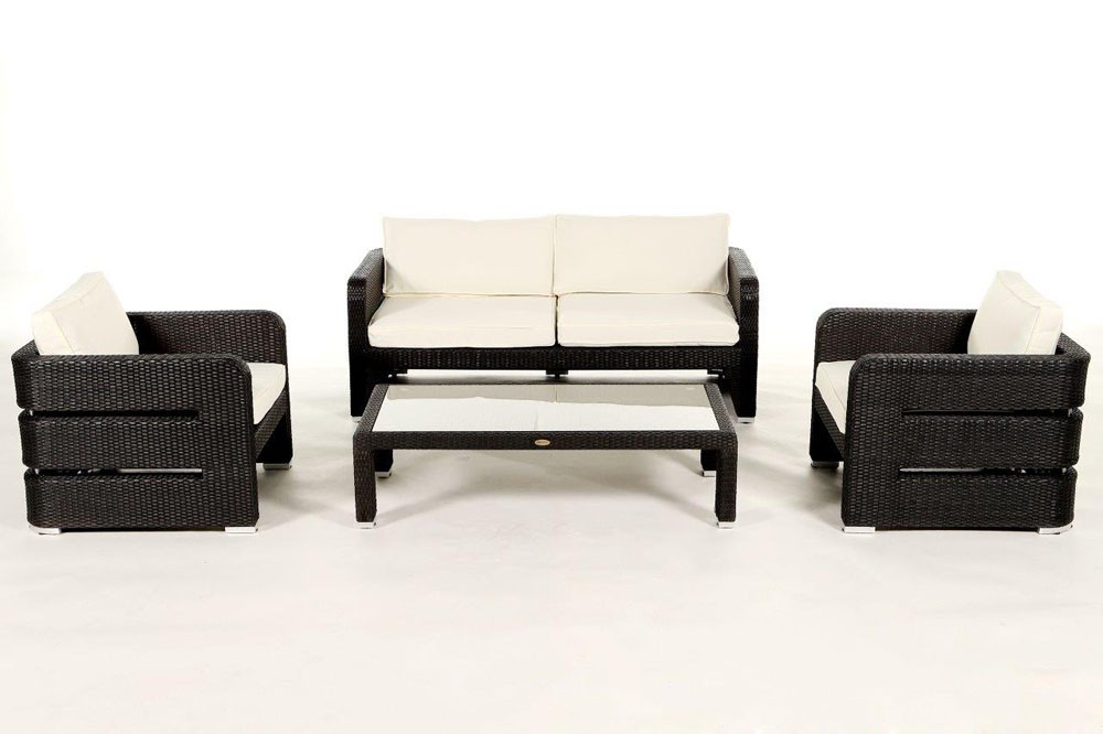 Beige Seat Cushion Cover Set for Kennedy Lounge - Rattan Garden